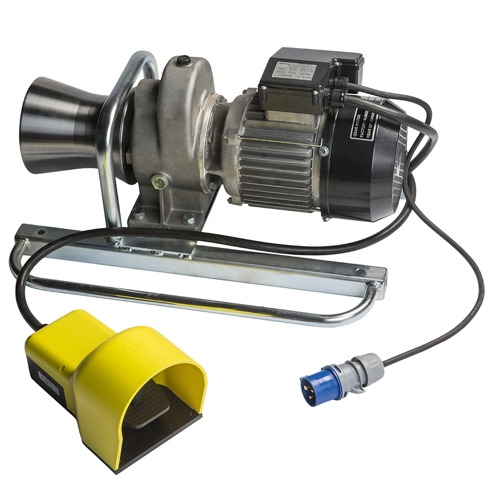 DELTA Capstan winch with foot switch - 230V