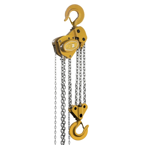 DELTA YELLOW – Manual chain hoist – 10 ton – with 3 meter hoisting height