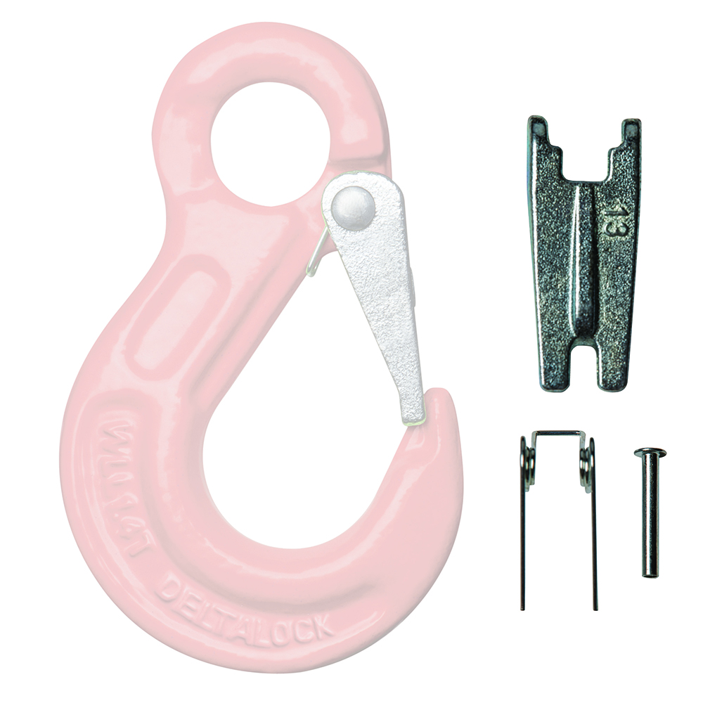 DELTALOCK Grade 80 - Safety latch for eye hook – 10 mm