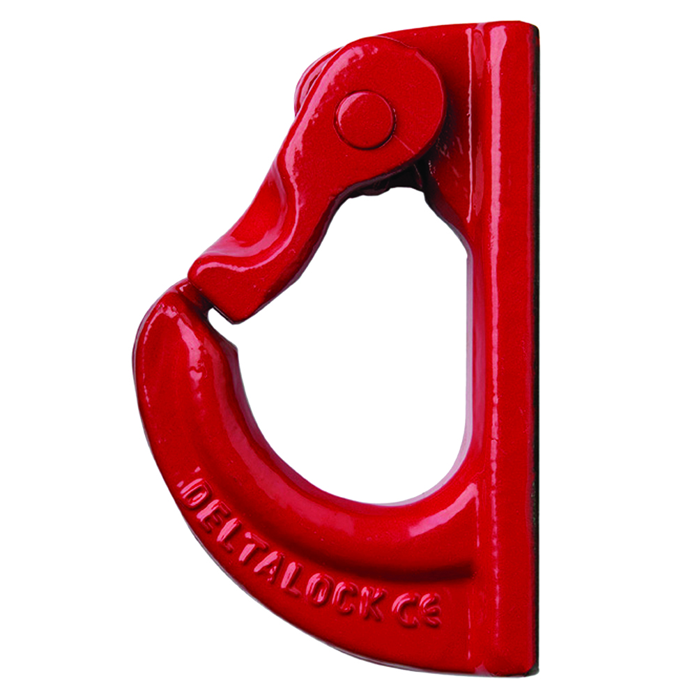 DELTALOCK Grade 80 - Weld hook with latch - 2 ton