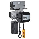 [SG.0.DTY.00252.03] DELTA Electric chain hoist with push trolley DTY – 400V – 0,25 ton – with 3 meter hoisting height – double speed – 1 chain fall