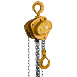 [DY.0.04401006] DELTA YELLOW – Manual chain hoist – 1 ton – with 6 meter hoisting height