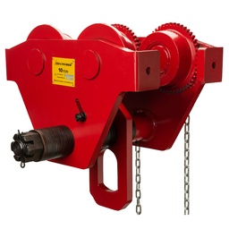[DR.0.03710000] DELTA RED Geared trolley - 10 ton - 2,5 meter operating height
