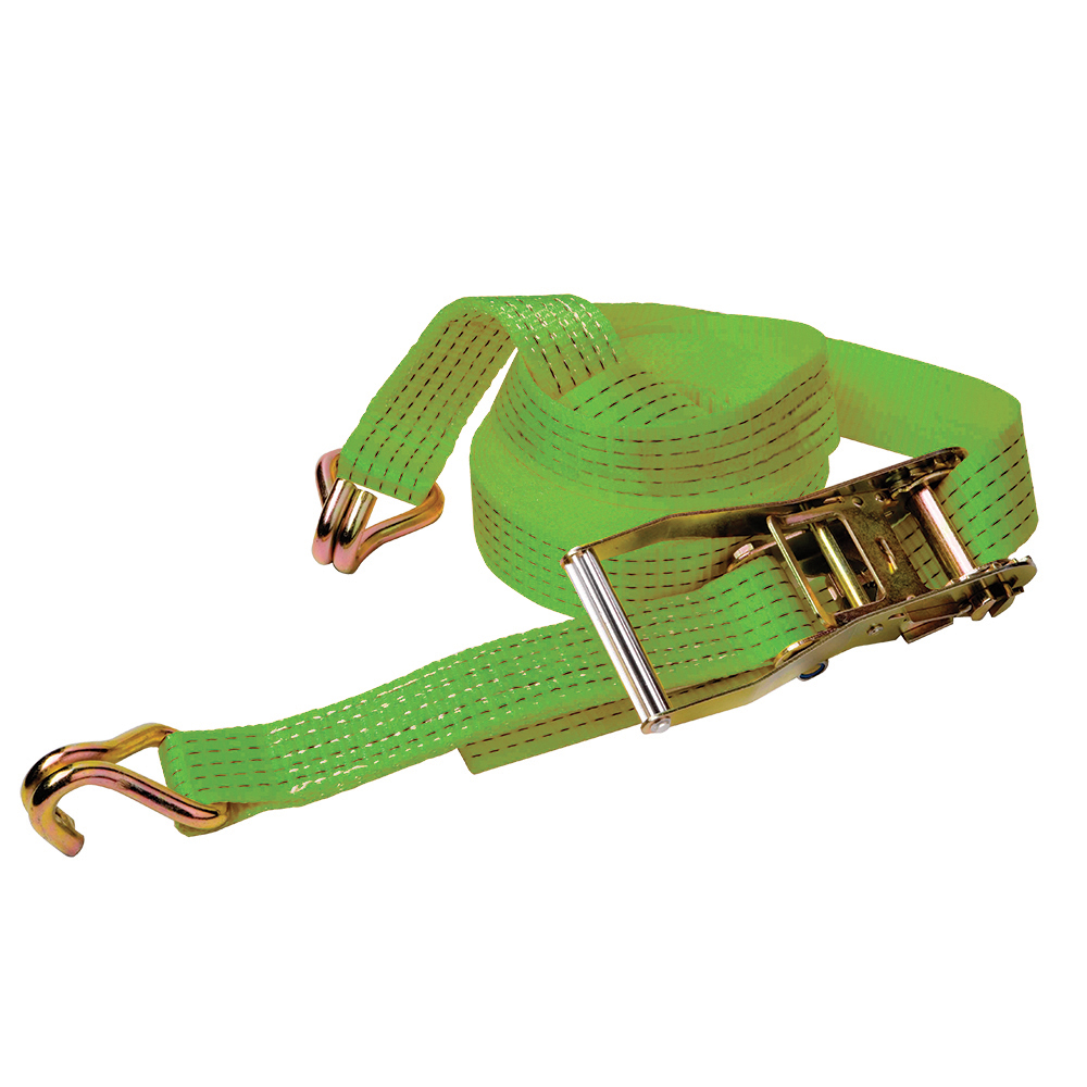 DELTASLING – Ratchet tie down – 25 mm x 5 meter – 500 daN – Green