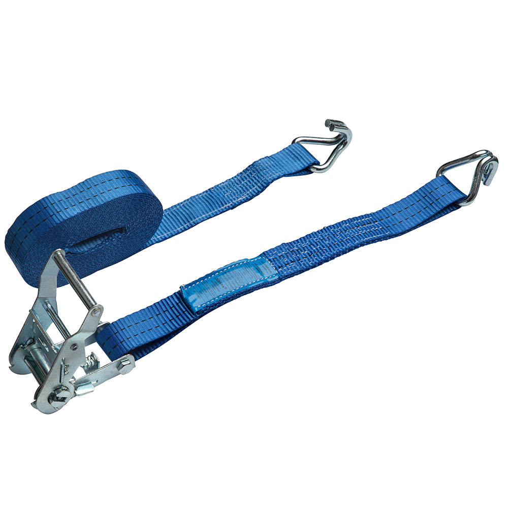 DELTASLING - Sjorband met ratel - 35 mm x 5 meter - 1000 daN - Blauw