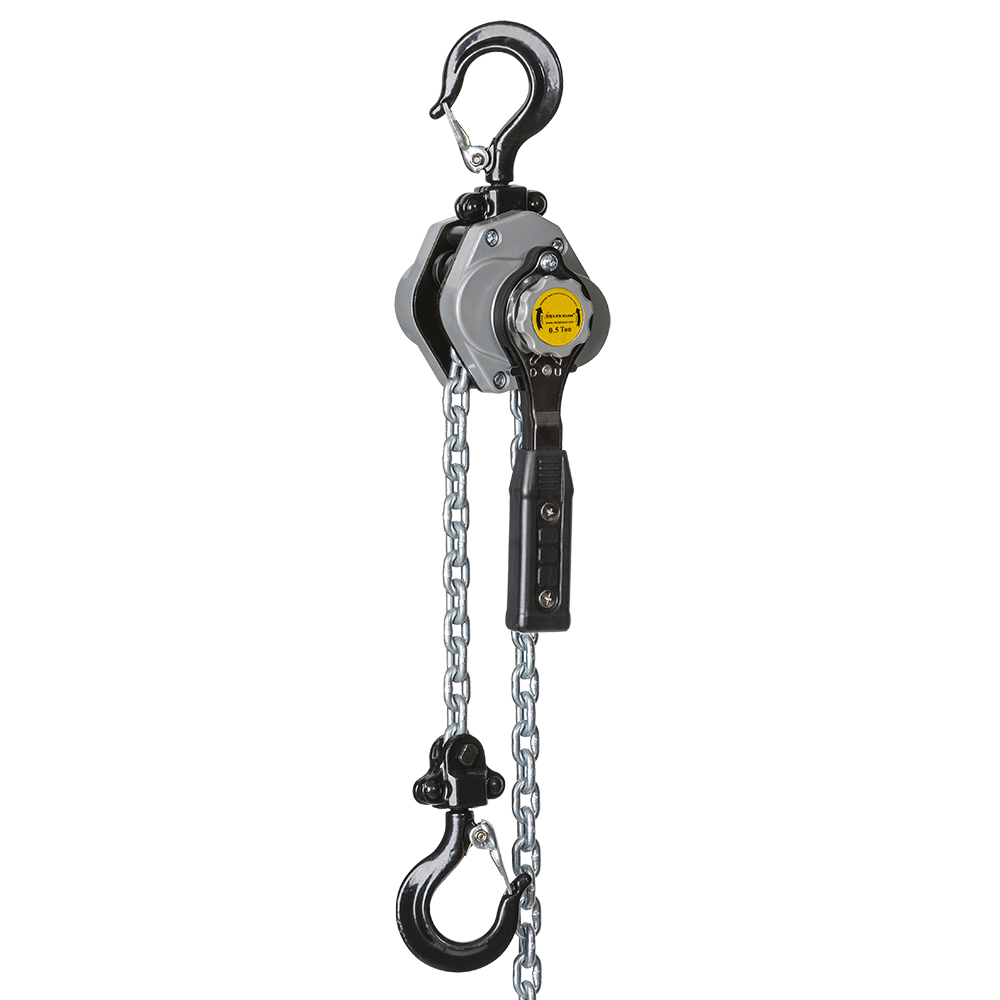 DELTA ALUM – Lever hoist – 0,5 ton – with 3 meter hoisting height