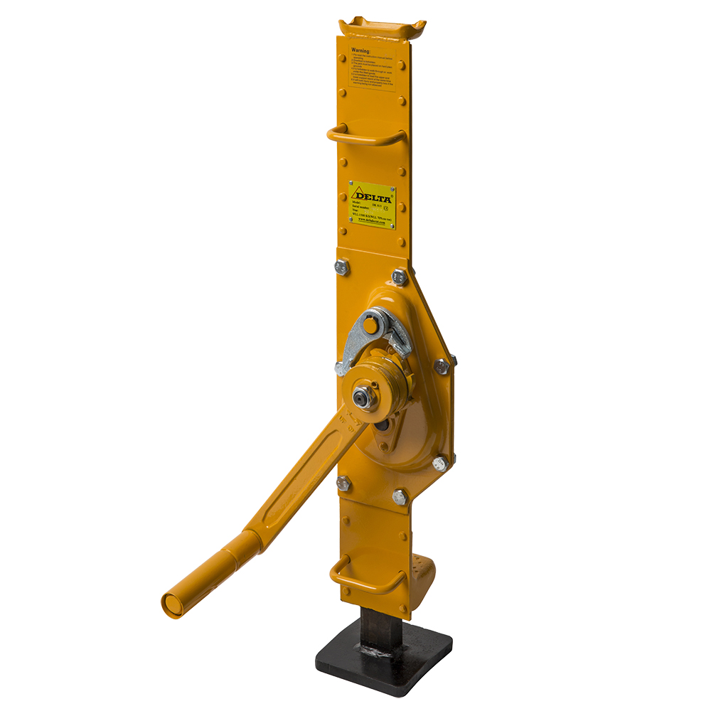 DELTA Steel rack jack - 20 ton - WLL on toe is 70% of WLL