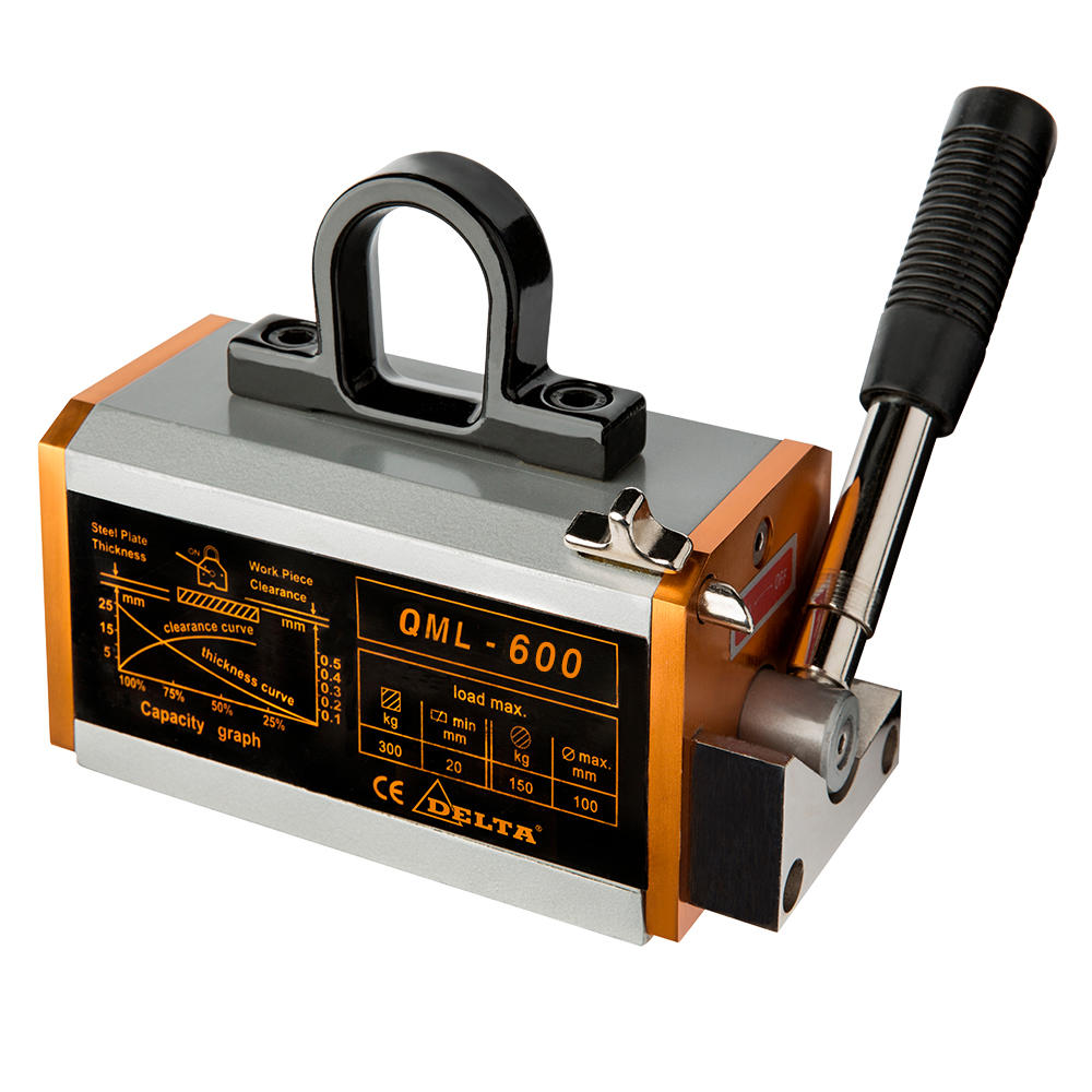 DELTA - Premium Lasthebemagnet - 0,6 ton