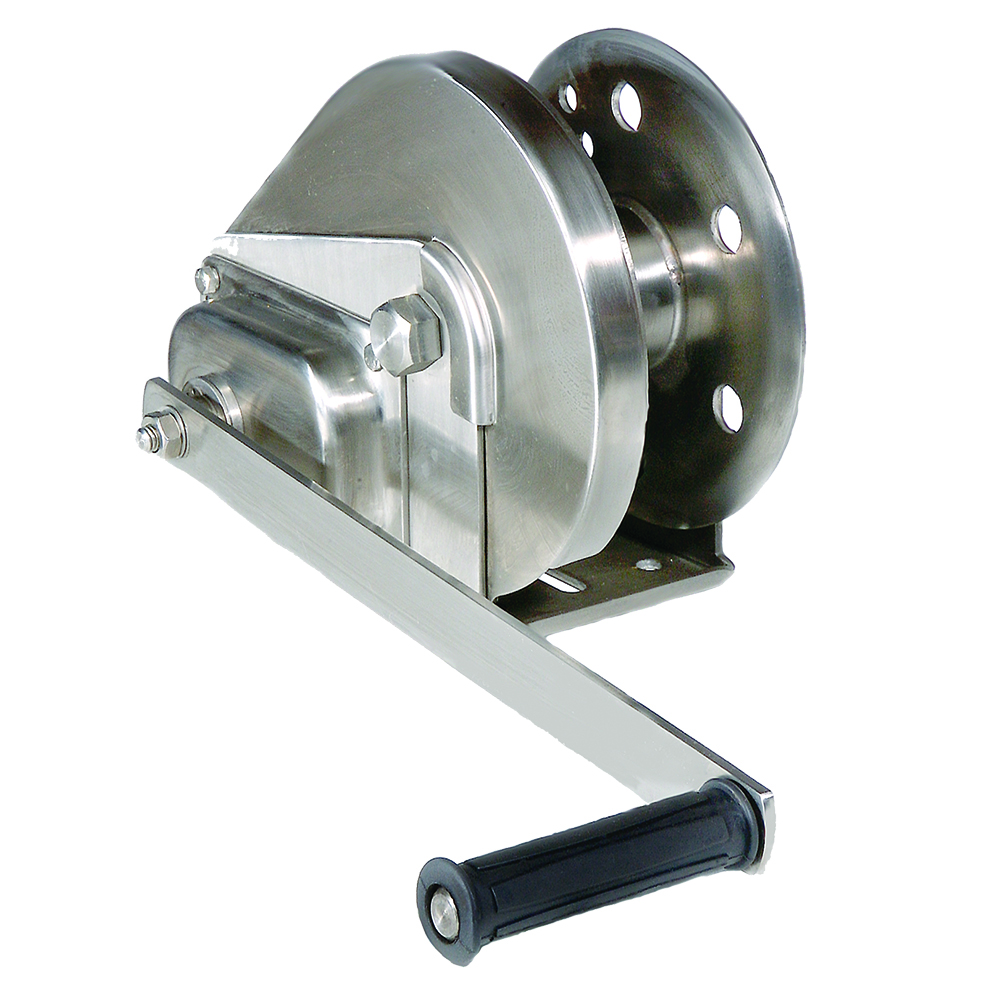 DELTA Stainless steel manual winch - 0,44 ton