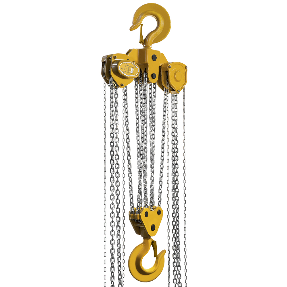 DELTA YELLOW – Manual chain hoist – 20 ton 