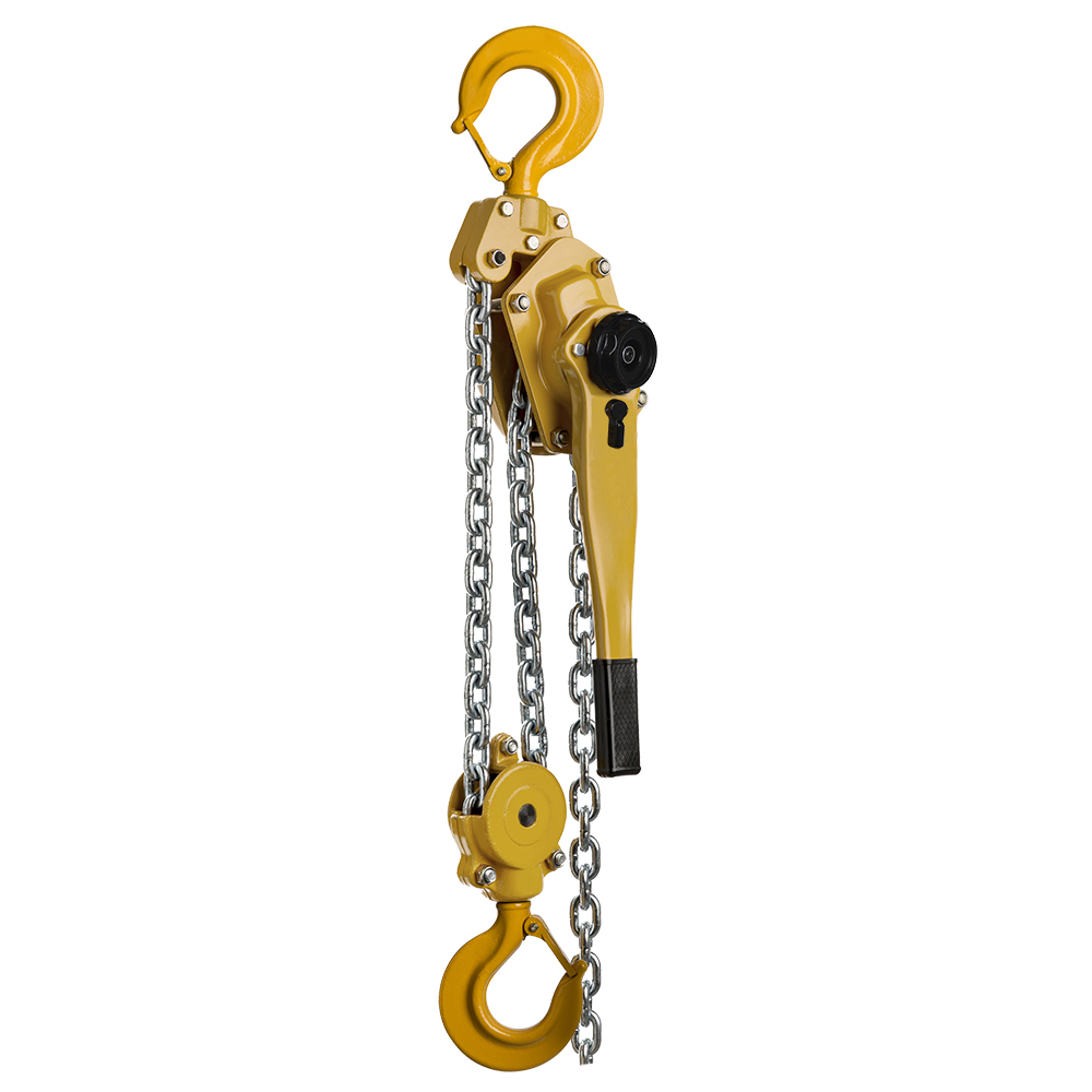 DELTA YELLOW – Lever hoist – 9 ton – with 1,5 meter hoisting height