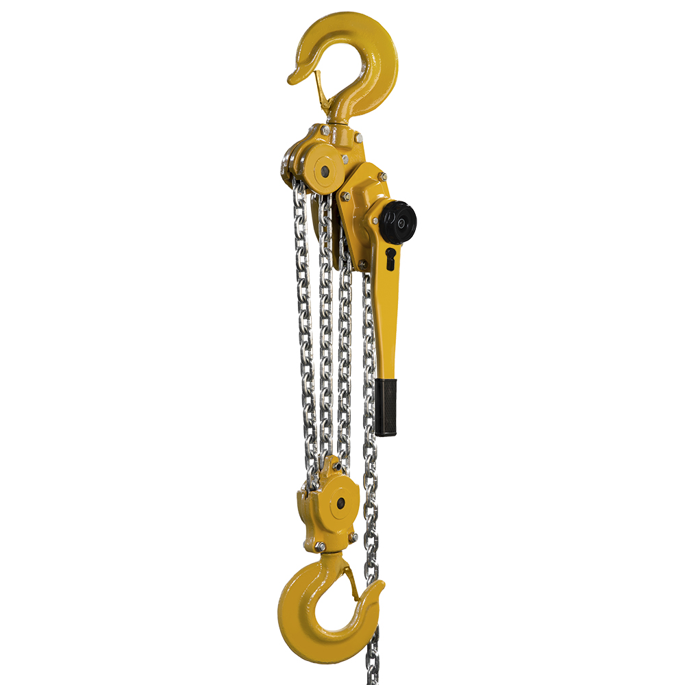 DELTA YELLOW – Lever hoist – 9 ton – with 3 meter hoisting height
