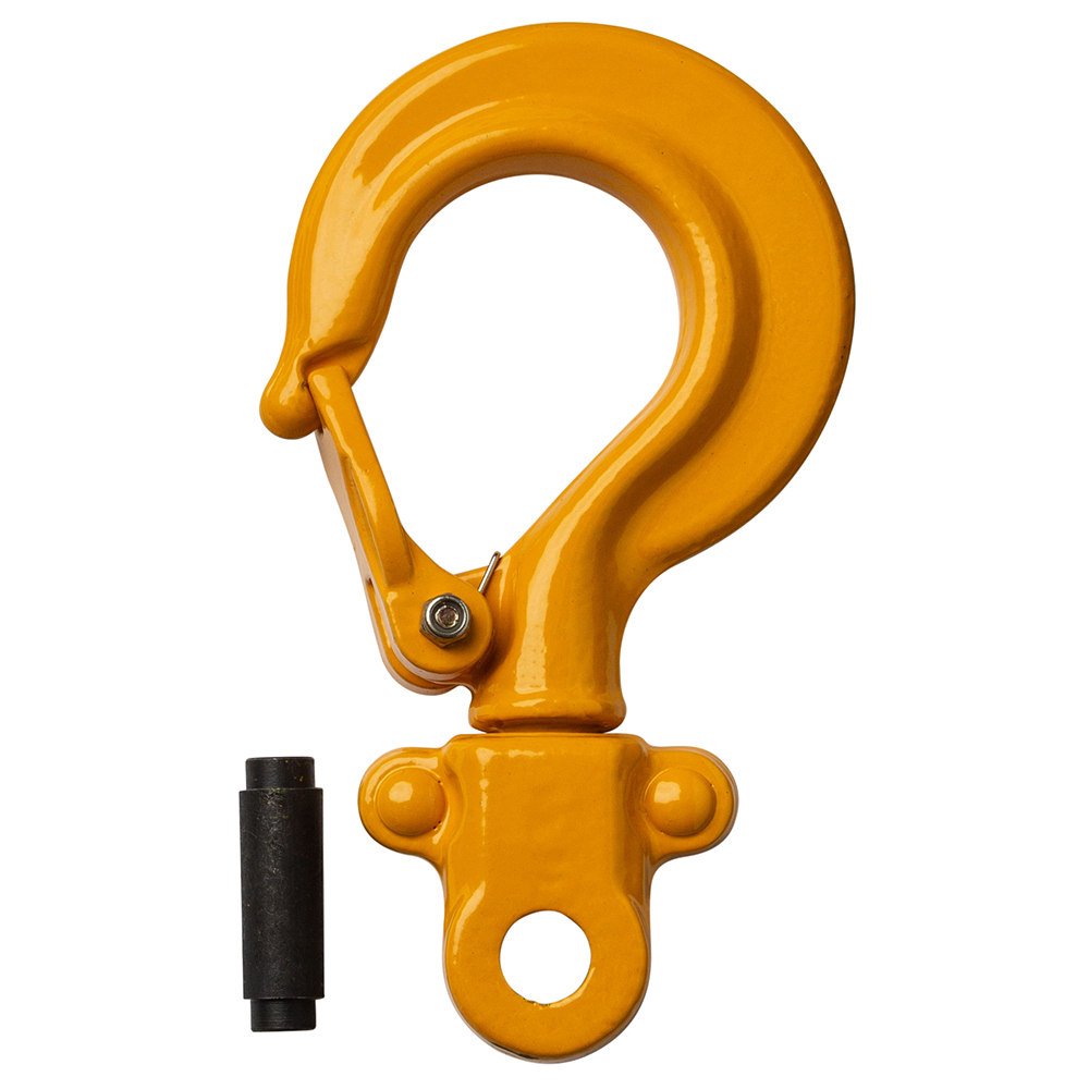 DELTA YELLOW Gancho superior para polipasto manual - 1,5 ton