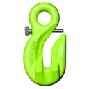 [YE.10.041.08] DELTALOCK Grade 100 - Eye grab hook with safety pin - 2,5 ton