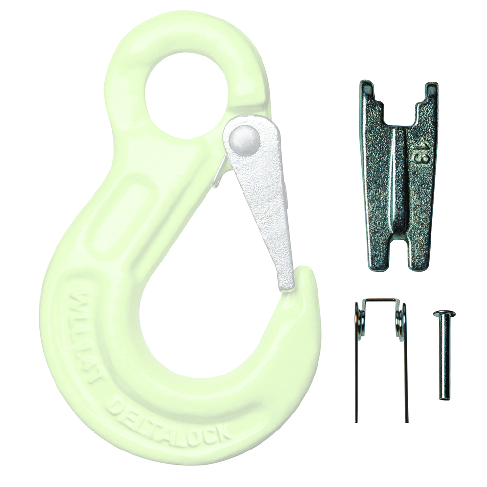 DELTALOCK Grade 100 - Linguet de sécurité pour crochet à oeil – 6 mm