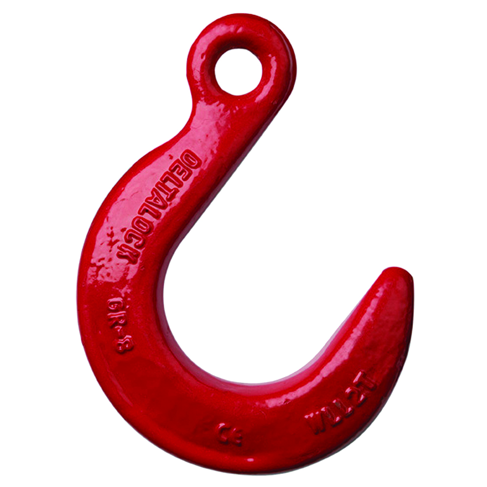 DELTALOCK Grade 80 - Eye foundry hook - 2 ton