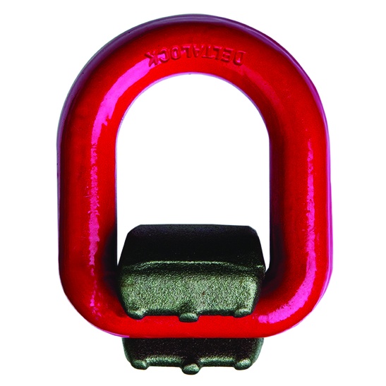 DELTALOCK Grade 80 - D-ring with spring - 1,12 ton