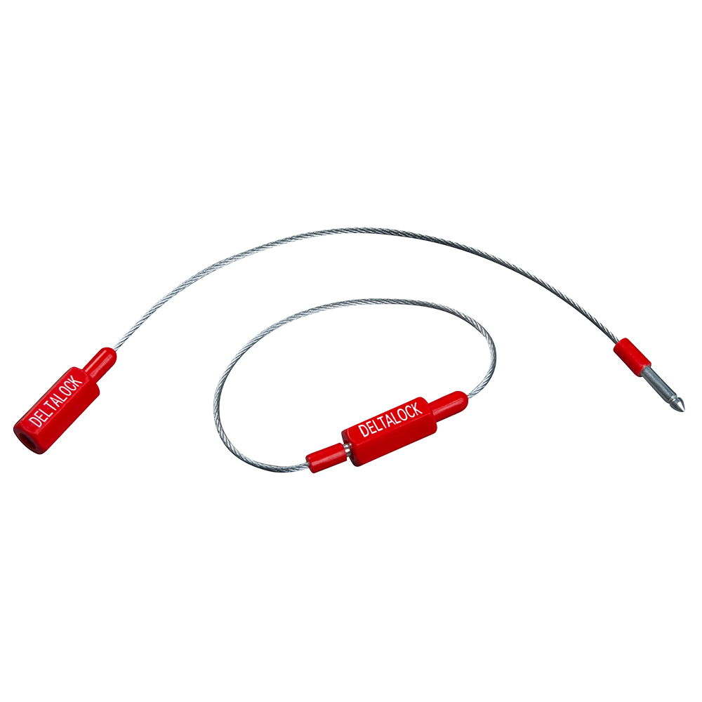 DELTALOCK - Selflocking rope - 19 cm Red