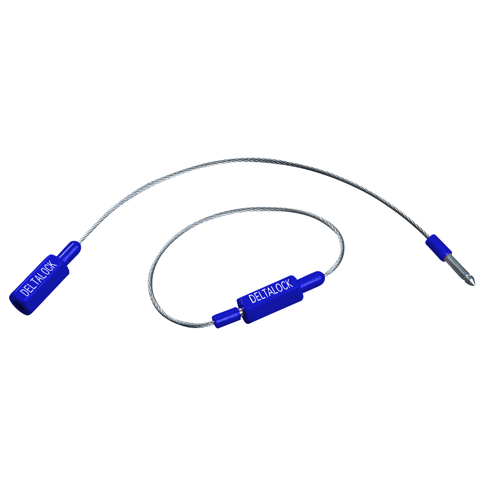 DELTALOCK - Selflocking rope - 25 cm Blue