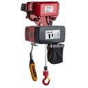 [DH.0.DED.01003.03] DELTA Electric chain hoist with electric trolley DED – 400V – 1 ton – with 3 meter hoisting height  – double speed – 1 chain fall
