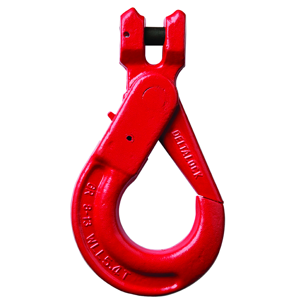 DELTALOCK Grade 80 - Clevis selflocking hook - 5,3 ton