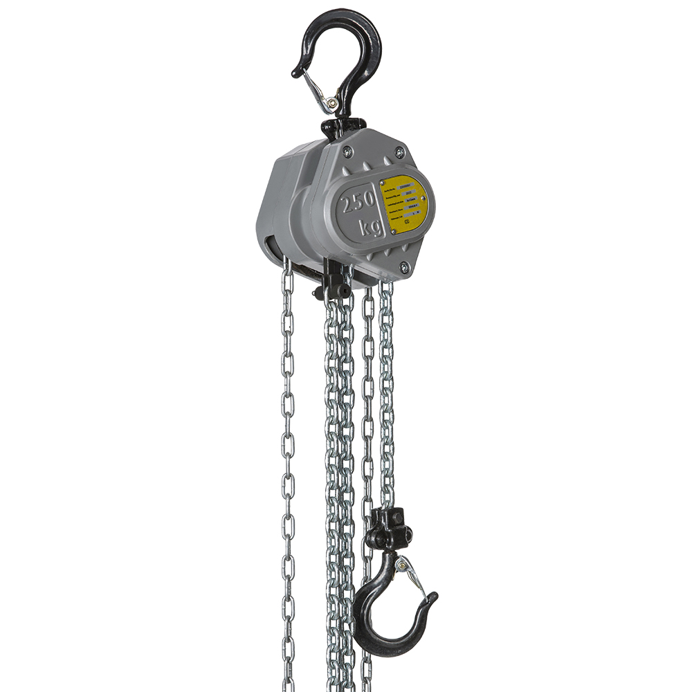 DELTA ALUM – Manual chain hoist – 0,25 ton – with 3 meter hoisting height