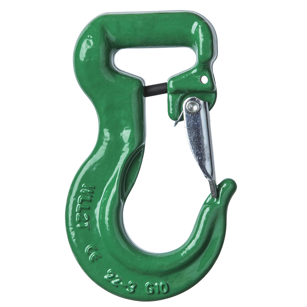 DELTALOCK Güteklasse 10 - Universal-Haken für Hebebänder & Rundschlingen  - 2 ton