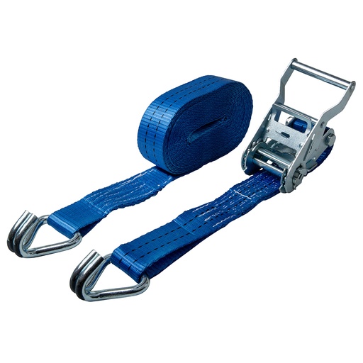 [CO.SB.035.07.2.BL] DELTASLING – Ratchet tie down – 35 mm x 7 meter – 1000 daN - Blue