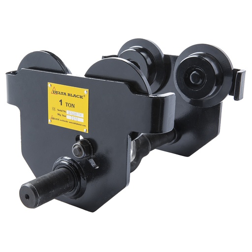 [DB.0.03601000] DELTA BLACK Laufkatze mit Handfahrwerk - 1 ton