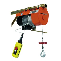[DI.0.DM.200.48] DELTA Electric winch DM – 230V – 0,2 ton – with 48 meter hoisting height – single speed 