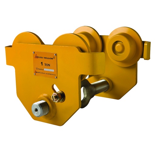 [DY.0.036001000] DELTA YELLOW Push trolley - 1 ton 