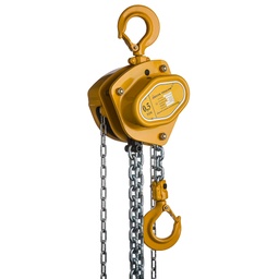[DY.0.04400503] DELTA YELLOW – Manual chain hoist – 0,5 ton – with 3 meter hoisting height