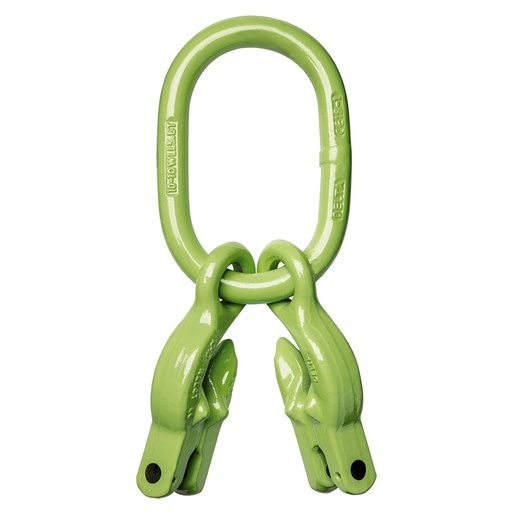 [YE.10.051.10] DELTALOCK Grade 100 - Master links with grab hooks - 5,6 ton