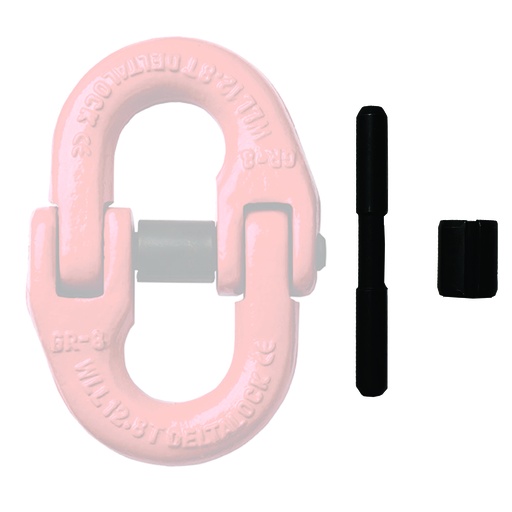 [YE.8.015.P.08] DELTALOCK Grado 80 – Sleeve and load pin for connecting link – 8 mm