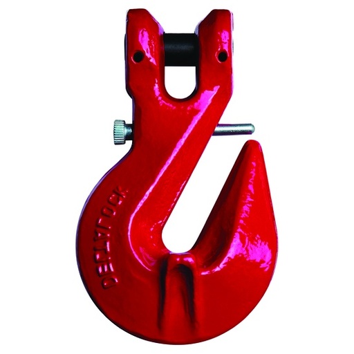 [YE.8.042.06] DELTALOCK Grade 80 - Clevis grab hook with safety pin - 1,12 ton