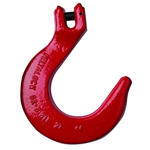 [YE.8.048.08] DELTALOCK Grade 80 - Clevis foundry hook - 2 ton