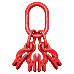 [YE.8.052.16] DELTALOCK Grade 80 - Master link with grab hooks - 17 ton