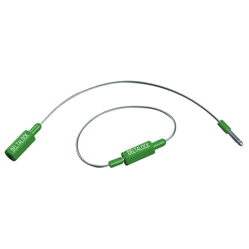 [YE.SRL.19.GROEN] DELTALOCK - Selflocking rope - 19 cm Green