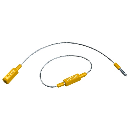 [YE.SRL.25.GEEL] DELTALOCK - Selflocking rope - 25 cm Yellow