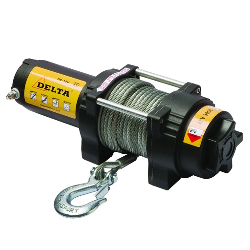 [ZH.0.ATV.3000.12] DELTA Utility duty winch 12V