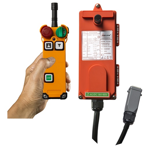 [DH.RC.0202] DELTACONTROL Control remoto para DEH/DMH - Doble velocidad - Dos botones