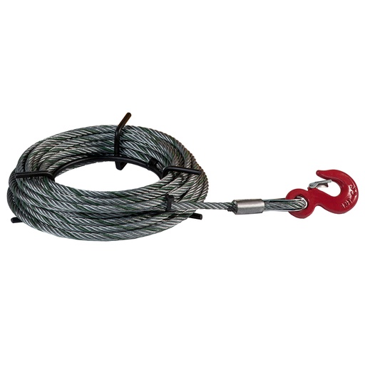 [SG.0.0250001620] DELTAFOR 20 Meter Stahlkabel für Drahtseilzug 1,6 ton