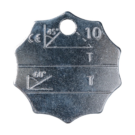 [YE.10.TAG.234] DELTALOCK ID Tag for 2-3-4 sling - Grade 100