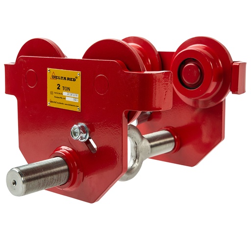 [DR.0.02602000] DELTA RED Push trolley - 2 ton