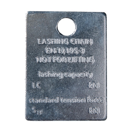 [YE.TAG.SS] DELTALOCK ID Tag for lashing