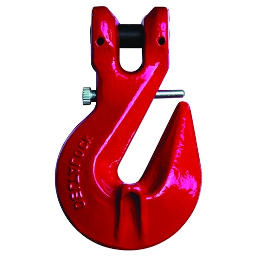 [YE.8.064.13] DELTALOCK Grade 80 - Clevis grab hook with safety pin - 5,3 ton