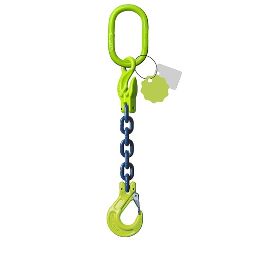 [YE.10.1SKI.10.025] DELTALOCK Grade 100 - Voorloper 10 mm x 1 meter - Klephaak en inkorthaak  (kopie)