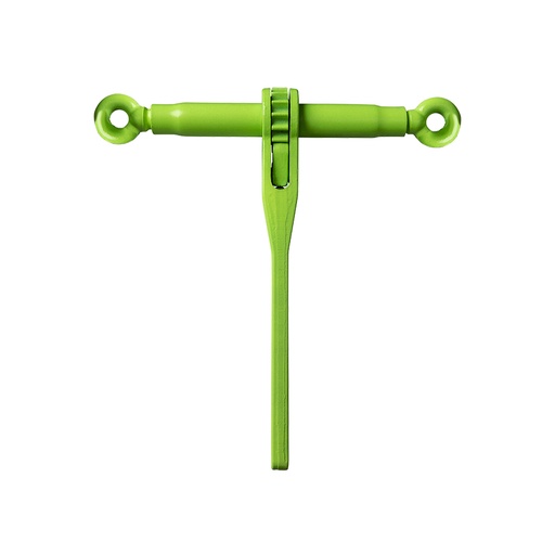 [YE.10.338.10.OK] DELTALOCK – Grade 100 – Ratchet loadbinder with eye on both sides – LC 80 kN
