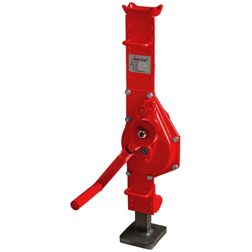 [SG.0.DK.03.RL] DELTA Steel rack jack - 3 ton - with ratchet lever -  WLL on toe is 100% of WLL